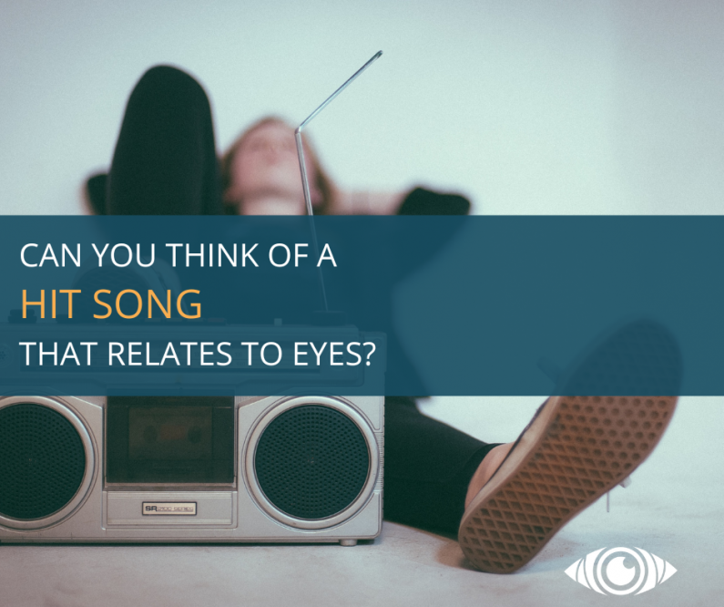 Its National Eye Health week - Hit Song